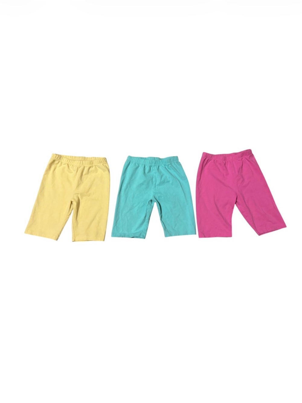 Kids Cotton Stretch Shorts 3 Pack